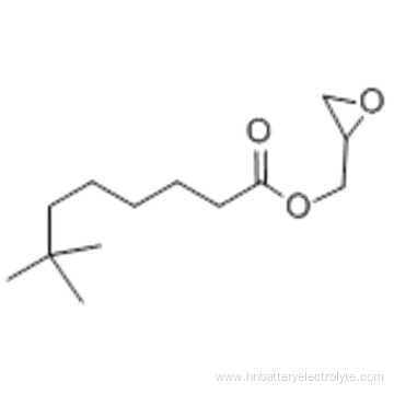 GLYCIDYL NEODECANOATE, MIXTURE OF BRANCHED ISOMERS CAS 26761-45-5